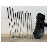 Golf Clubs (12) w/ Bag