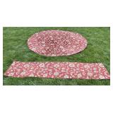 Round Rug 96ï¿½ & Runner Rug 96ï¿½