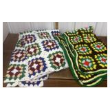 Afghans - 2 *1 has 2 spots slightly separated