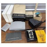 Vintage cameras Polaroid, Brownie