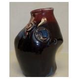 Brutalist Studio Art Sculptural Pottery Vase /