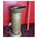 Copper Brass Coal Scuffle