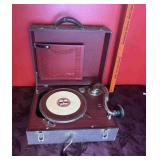 Antique Portable Gramophone