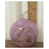 Art glass sphere