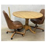 Kitchenette Set- Drop Leaf Table w/ 2 Chairs