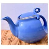 Hall Cadet Blue Hook Lid Teapot. 1940
