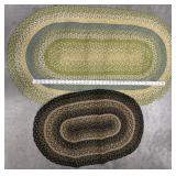 2 Braided Rugs