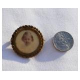 Victorian Mourning Pin