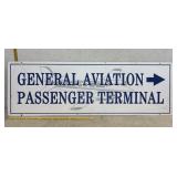General Aviation Sign 72/24 ( sign board)
