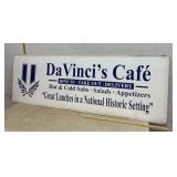 2 in 1 Double Sided Aluminum Sign w/ Different