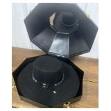 Miller Hats- black hat w/ case