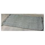 Hooked Rug 66/36 (green)
