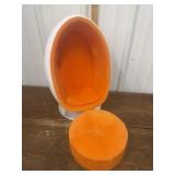 American Girl doll egg chair & ottoman *a couple