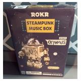 Brand new sealed ROKR Steampunk Music box