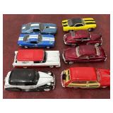 8 Diecast Cars