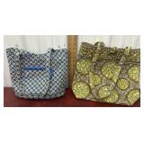 Vera Bradley tote style purses