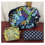 Vera Bradley zipper pouch, accessories holder and