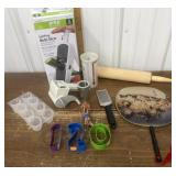 Pampered chef cheese grater, measuring cup