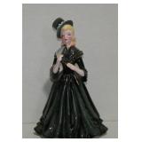 1956 Norcrest China F129 Victorian Lady Figurine