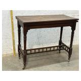 Walnut Game Table 35/18/31