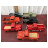 7 Diecast Trucks