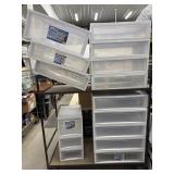 15 Sterilite stacking modular drawers