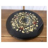 Sorrento Italian lazy Susan w/ beautiful inlay