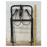 Hay fork w/ pulley