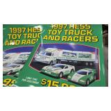 2 1997 Hess truck promotional posters - heavy