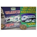 2 Hess truck promotional posters - heavy