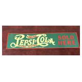 Pepsi Cola ton sign