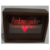 Mid Century Ambassador Scotch Fiber Optic Color