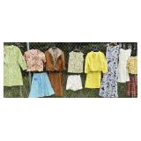 Vintage Retro clothing. Most are hand made,