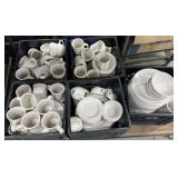 Restaurant ware mugs plates, bowls, etc. bottom