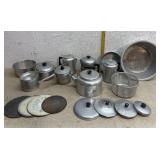 Aluminum Cookware- Pans, Tea Pots, etc.