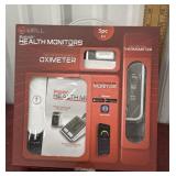 Health monitors kit - blood pressure, oximeter,