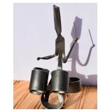 Scrap Metal Art Drummer Figurine