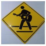 Martin Guitars Embossed Road Crossing Advertising