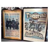 2 Tombstone Posters 31"x21 3/4"