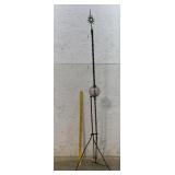 Lightning Rod w/ glass ball & star