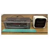Sony & Emerson Clock radios