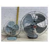 2 GE Mid- Century Fan - both need on/ off switch