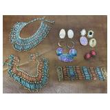 Costume necklaces earring etc