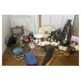 End of consignment- picture frames, milk glass