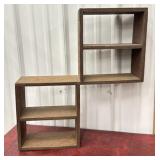 Wooden shelf