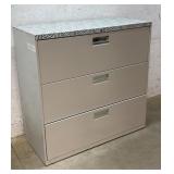 3 Drawer File Cabinet 42/19/41