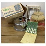 MCM kitchen serving were with original boxes.