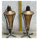 2 Iron & Copper Torches