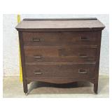 3 Drawer Oak Dresser 38/19/34