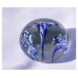 Blue & White Paperweight